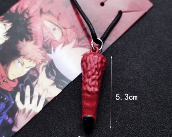 Colar Jujutsu Kaisen- Dedo de Sukuna Ryomen