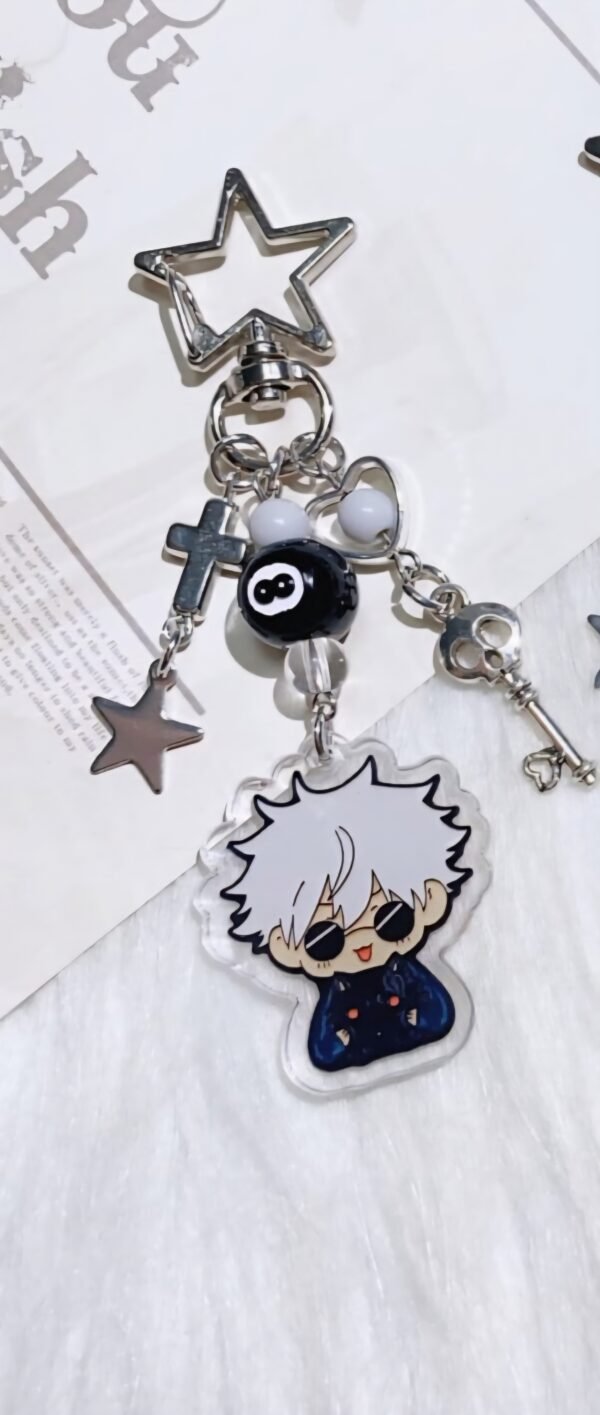 Chaveiro Jujutsu Kaisen- Gojo Satoru (3)