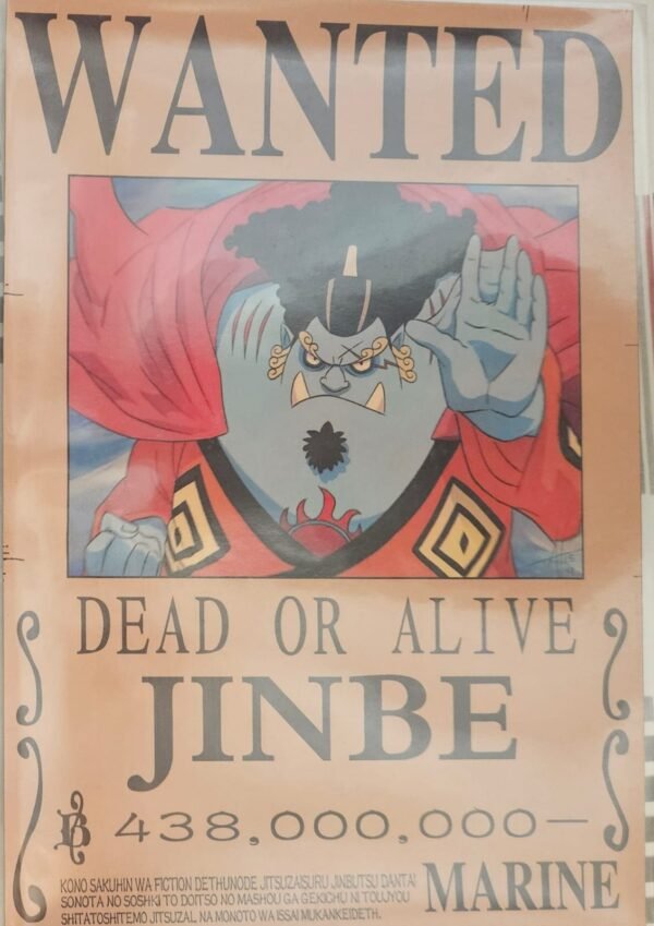 Wanted Poster - Jinbe