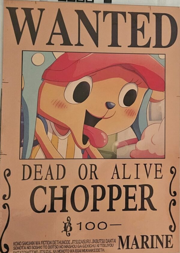 Wanted Poster - Chopper