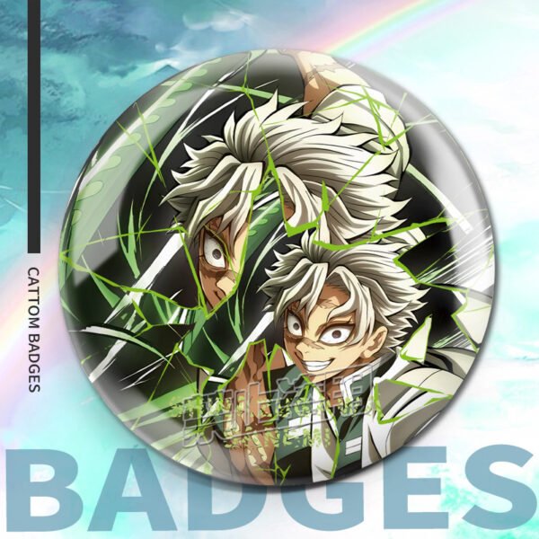 Pin de Sanemi Shinazugawa - Kimetsu No Yaiba (2)