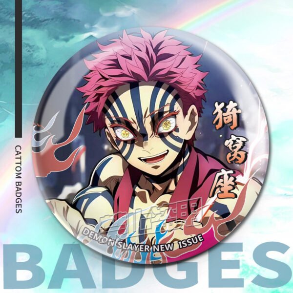 Pin de Akaza - Kimetsu No Yaiba